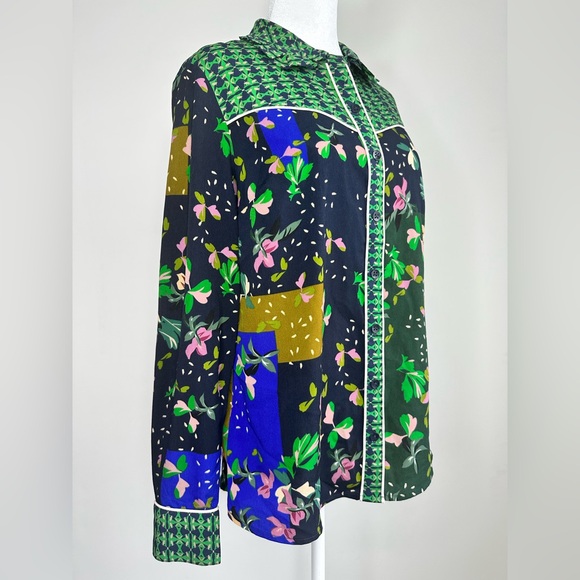 CABI 5520 ‘Bronco’ Elevated Western Long Sleeve Button Down Blouse Size Small - Picture 5 of 12